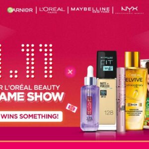 First ever L’Oreal 11.11 Beauty Live Game Show, presented To You by L’Oreal Pakistan