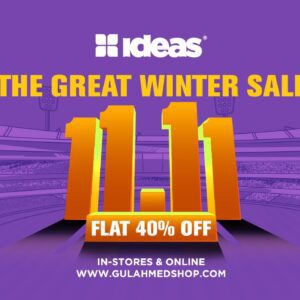 Ideas has FLAT 40% OFF on latest winter trends for 11.11 Sale