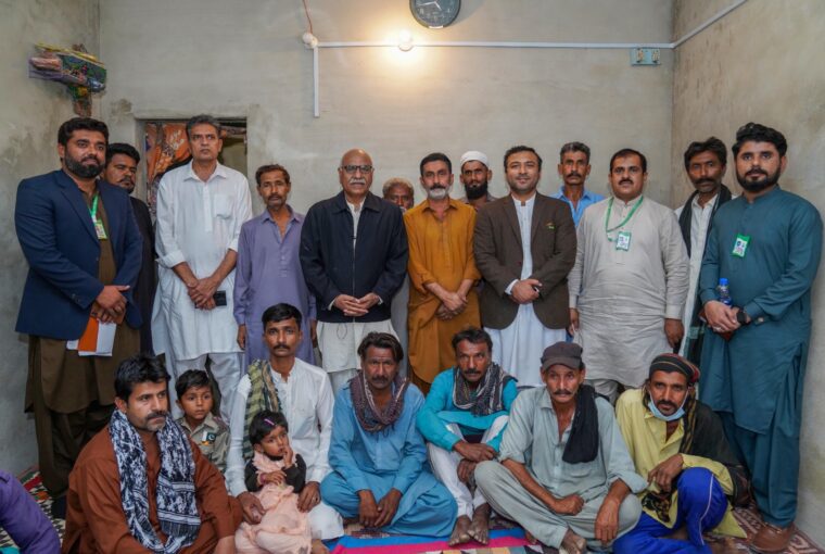 Rafhan Maize and Akhuwat extend support to Flood-Affected Families in Goth Dhani Bakhsh Kashkheli, Kotri